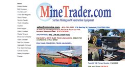 Desktop Screenshot of minetrader.com
